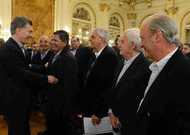 macri-gremialistas-Foto Presidencia