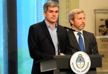 Marcos Peña y Rogelio Frigerio