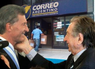 Mauricio y Franco Macri