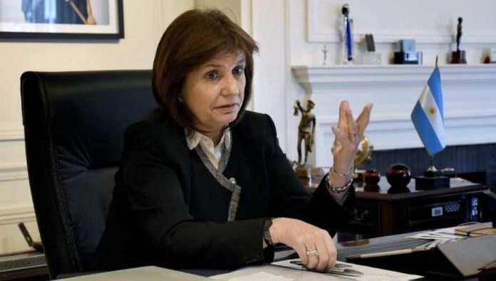 Protesta Social Patricia Bullrich