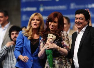 Cristina Fernández y Verónica Magario