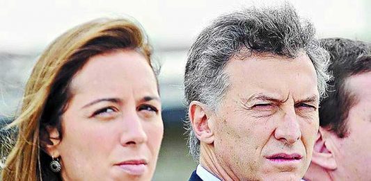 Mauricio Macri y María Eugenia Vidal