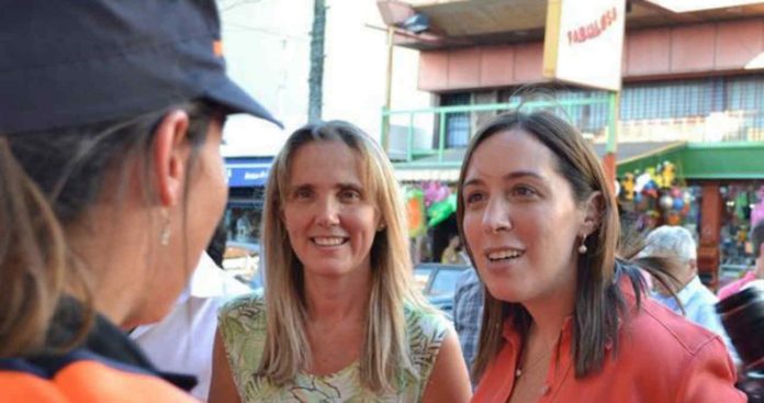 Galdys González y María Eugenia Vidal