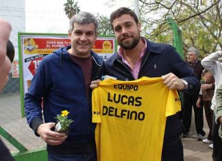 Lucas Delfino y Marcos Peña