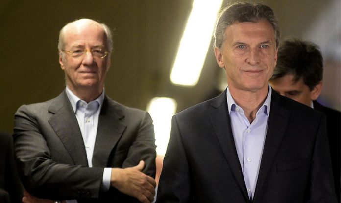 Mauricio Macri y Paolo Rocca